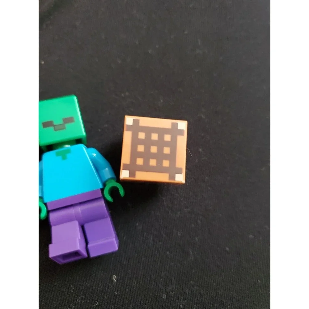 Lego‎ Minecraft Lot Zombie, TNT Brick And Craft Table Minifigure - Picture 3 of 5